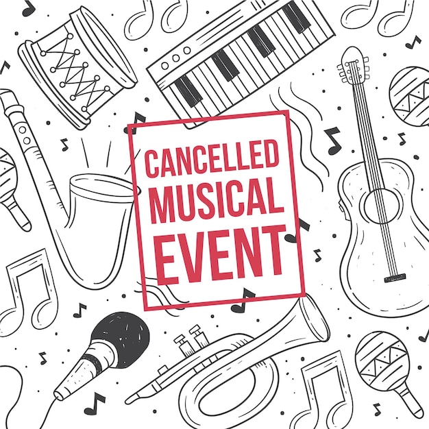 Eventos musicales cancelados