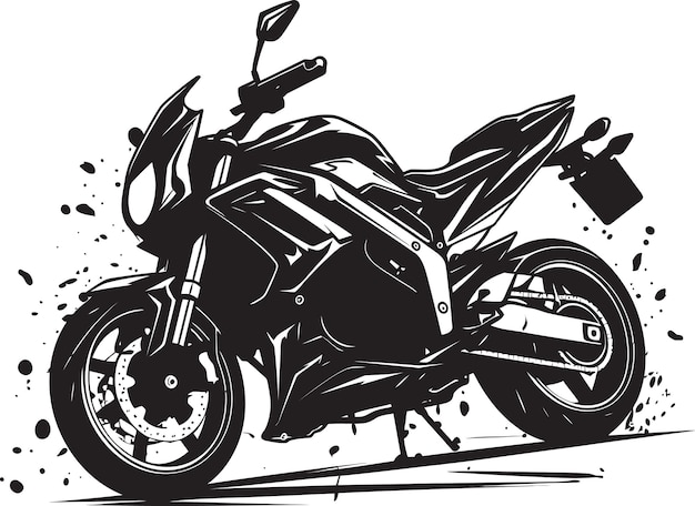 Examinando las ruinas de una motocicleta dañada en una colisión