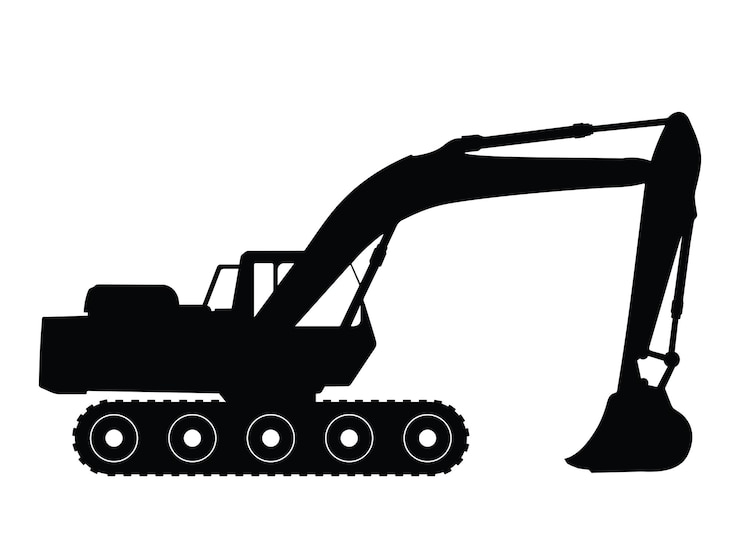 Vector excavador