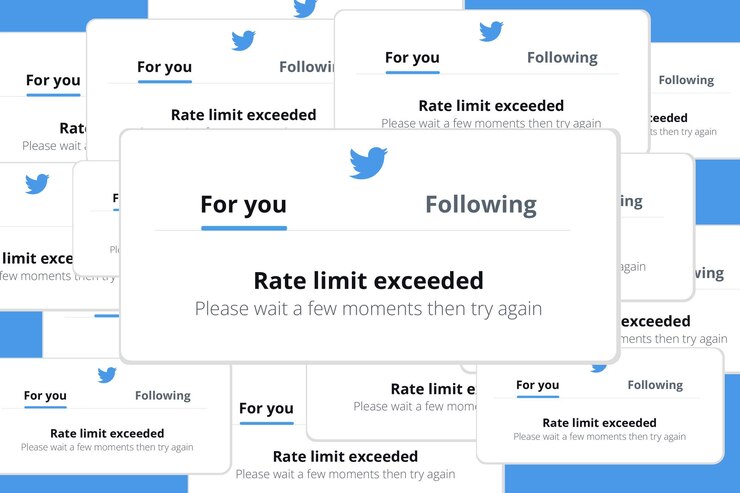 Vector se excedió el límite de velocidad de twitter