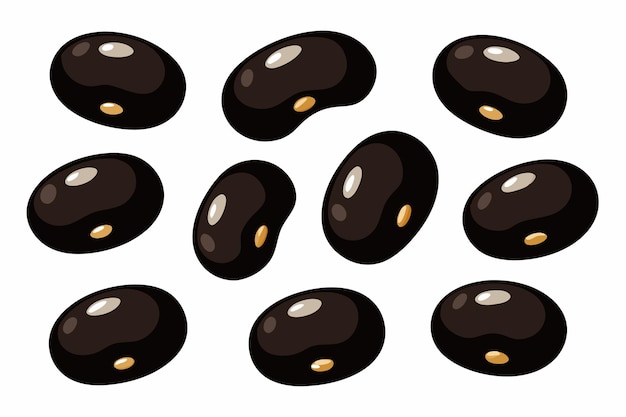 La excelencia de la ilustración artística de Black Beans