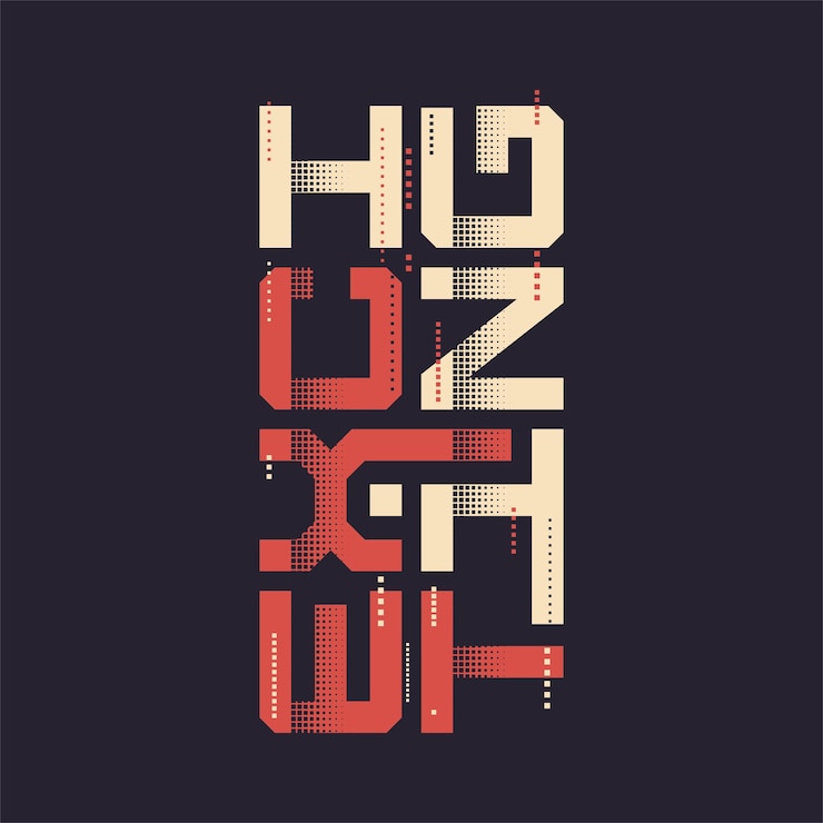 Vector excitante diseño gráfico de camiseta vectorial de diseño geométrico tipografía