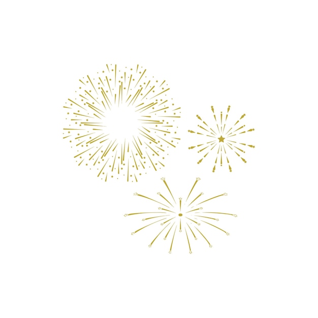 Exhibición de fuegos artificiales navideños
