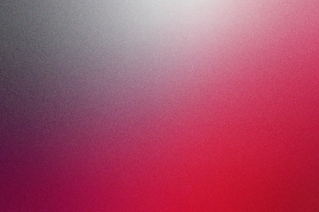 Exhibición de textura granulada con gradiente elegante en tonos gris rojo y magenta para el arte moderno
