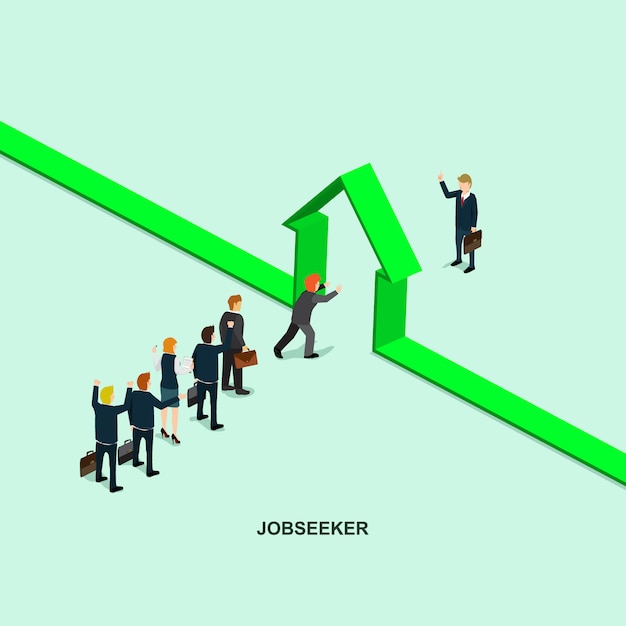 Éxito en la infografía de trabajo de negocios