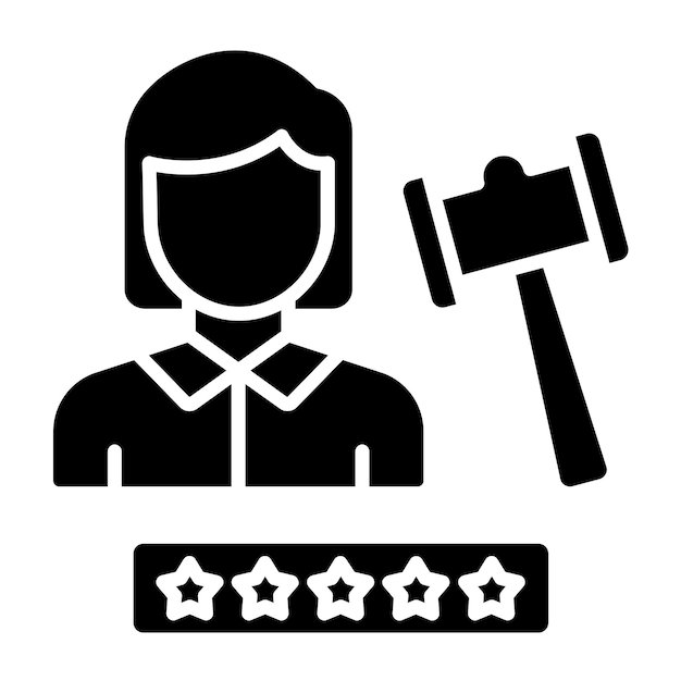Experto en diseño vectorial Estilo de icono femenino