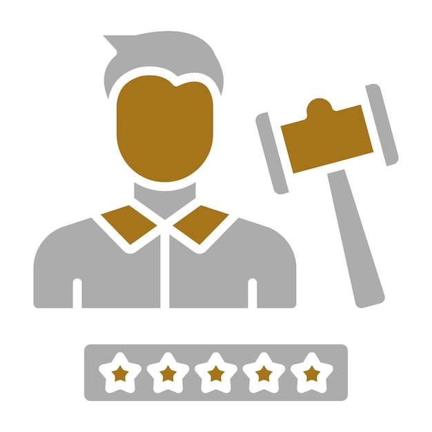 Experto en diseño vectorial Estilo de icono masculino