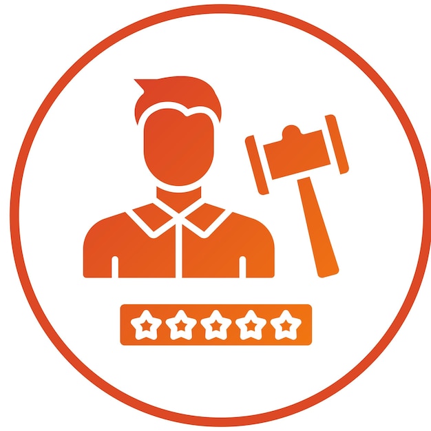 Experto en diseño vectorial Estilo de icono masculino