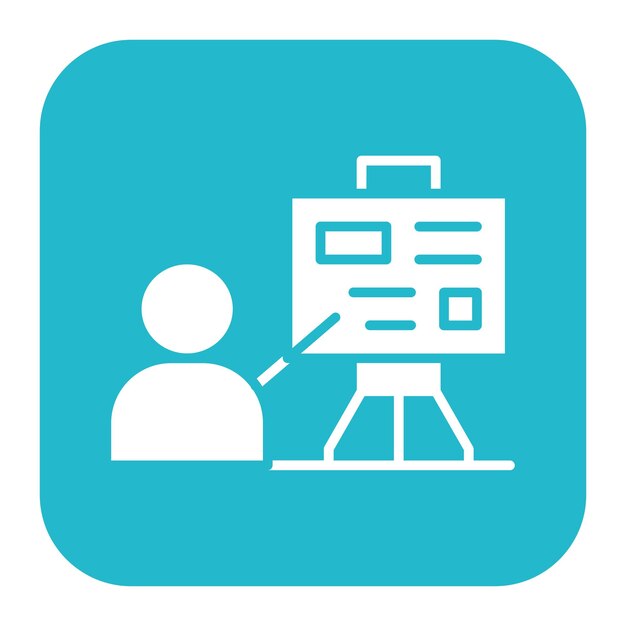 Explicación de la imagen vectorial del icono Se puede utilizar para el periodismo