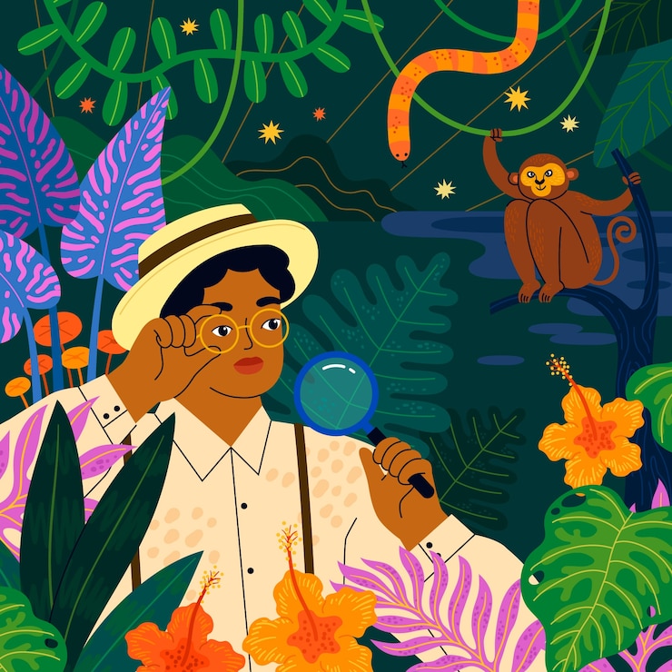 Explorador en la jungla
