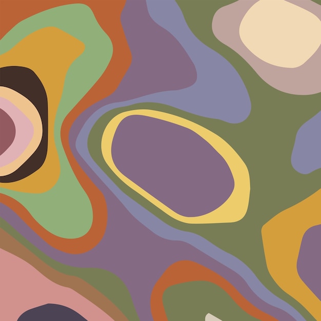 Explorando la belleza del fondo de textura de aceite colorido líquido abstracto