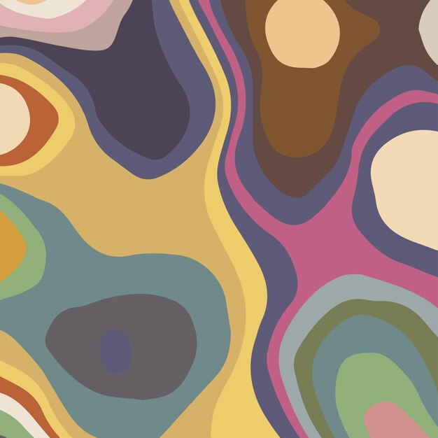 Explorando la belleza del fondo de textura de aceite colorido líquido abstracto
