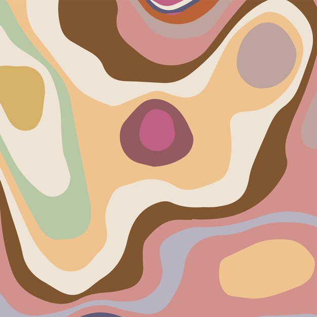Explorando la belleza del fondo de textura de aceite colorido líquido abstracto