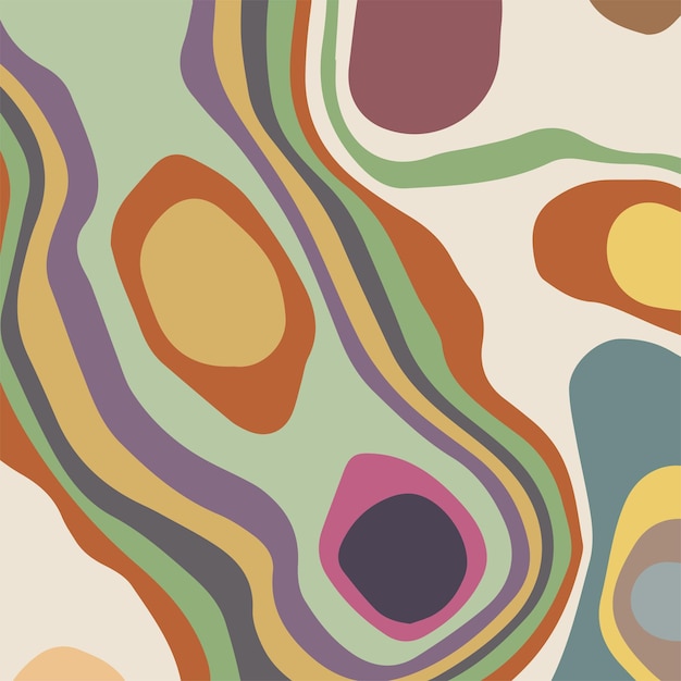 Explorando la belleza del fondo de textura de aceite colorido líquido abstracto