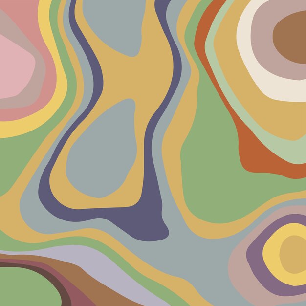 Explorando la belleza del fondo de textura de aceite colorido líquido abstracto