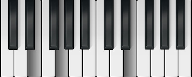 Explorando los intrincados detalles de las teclas del piano que crean una atmósfera musical melodiosa