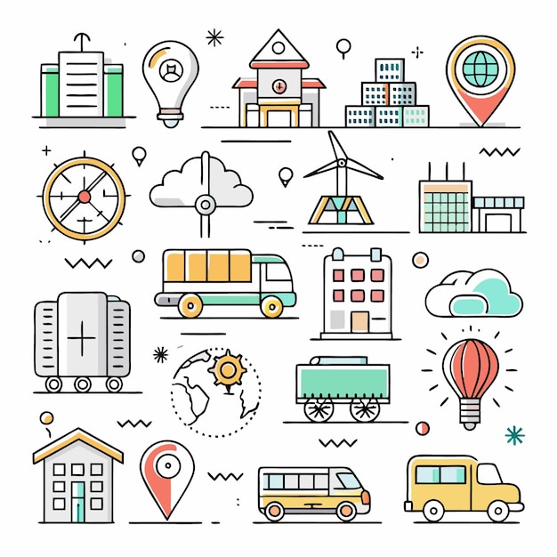 Explorando varios tipos de vehículos Guía ilustrada del transporte moderno
