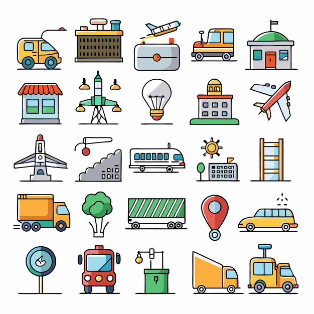 Explorando varios tipos de vehículos Guía ilustrada del transporte moderno