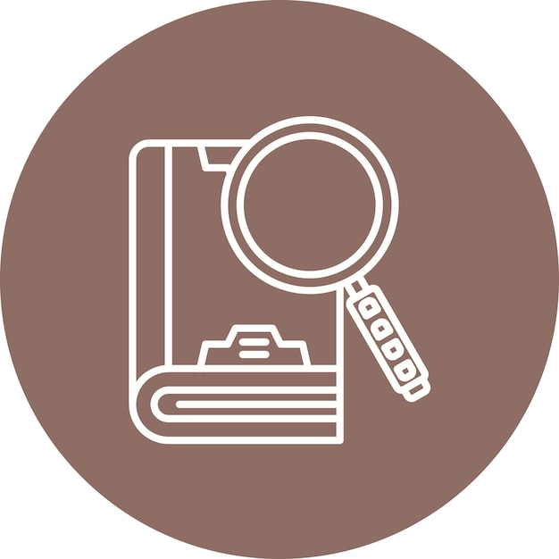 Explorar la imagen vectorial del icono Se puede utilizar para la educación en línea