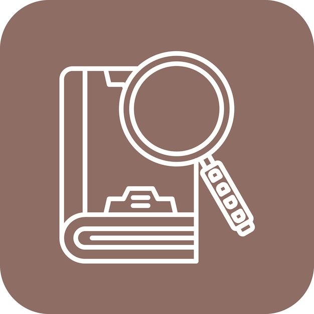 Explorar la imagen vectorial del icono Se puede utilizar para la educación en línea