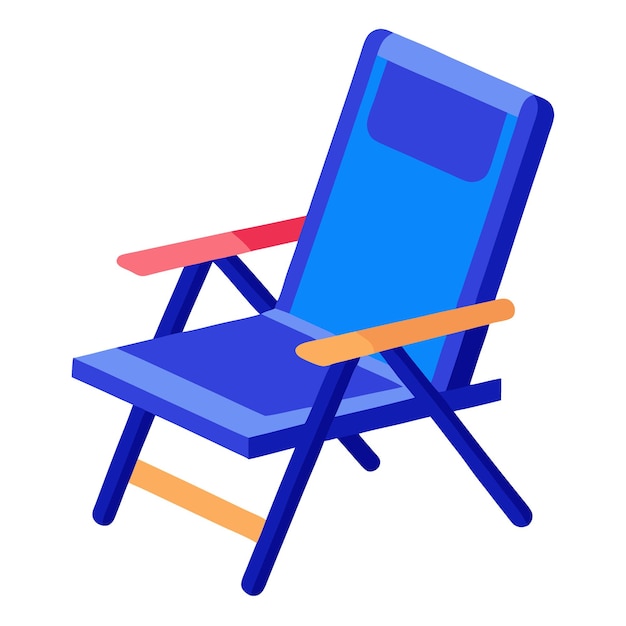 Explore las cómodas sillas de plástico azul para relajarse al aire libre