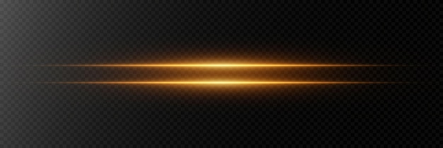 Explosión de luz con chispas y líneas Abstracto polvo mágico brillante aislado en un fondo transparente