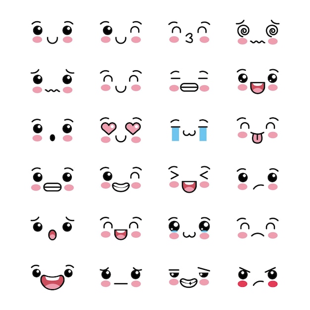 Expresiones Kawaii