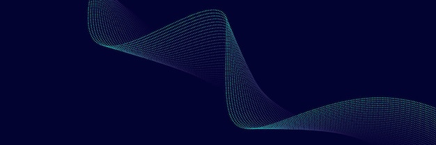 Exquisitas ondas abstractas en tonos azules vibrantes Ideales para fondos tecnológicos dinámicos
