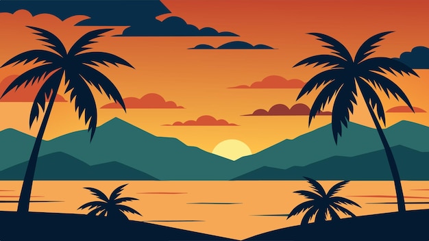 Exquisito fondo hawaiano sin costuras para un diseño vibrante