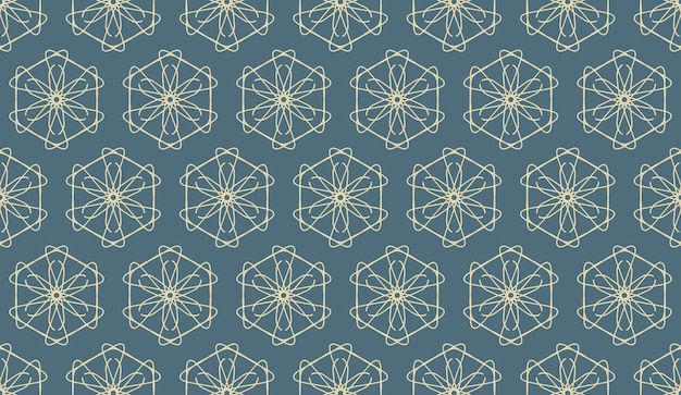 extracto, lujo, elegante, crema, y, gris, floral, seamless, patrón