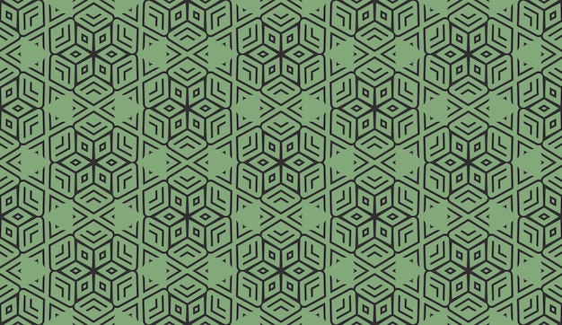 extracto, natural, verde, floral, elemento, seamless, patrón