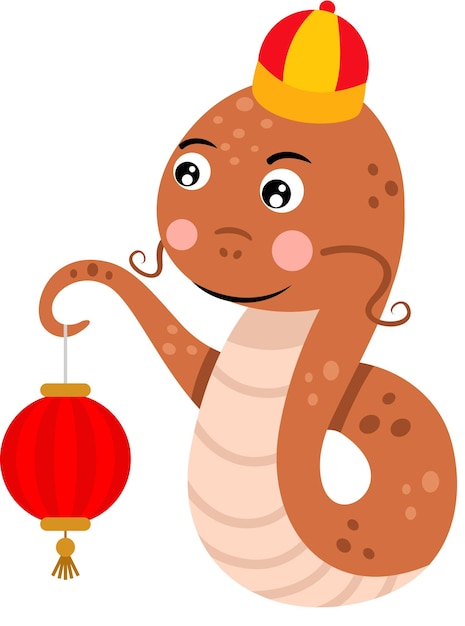 La extraña serpiente china para el Año Nuevo 2025