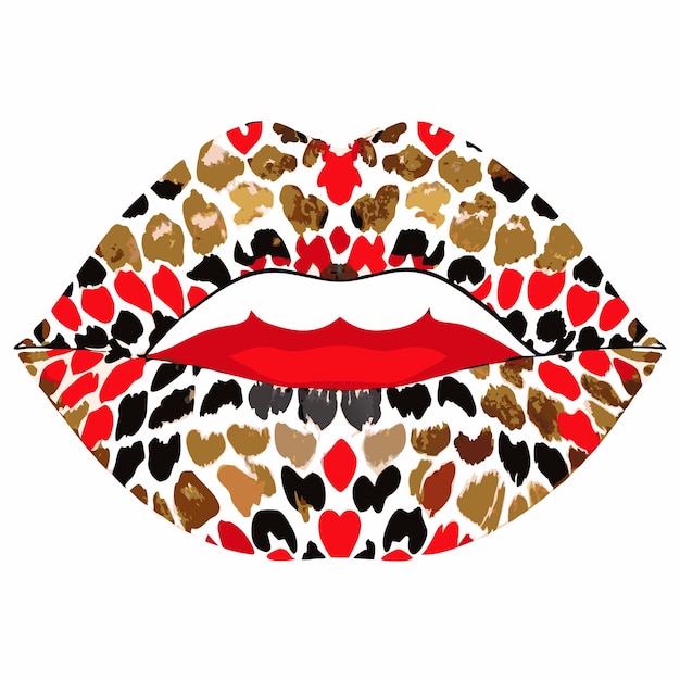 Extremo primer plano de la sonrisa y los labios femeninos