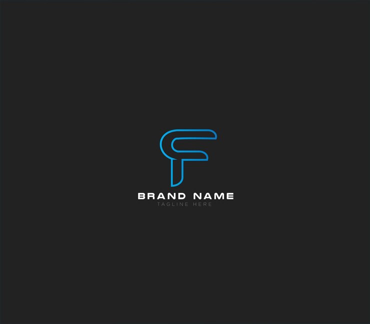 Vector f diseño del logotipo