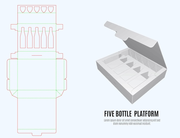 F Plataforma de la botella