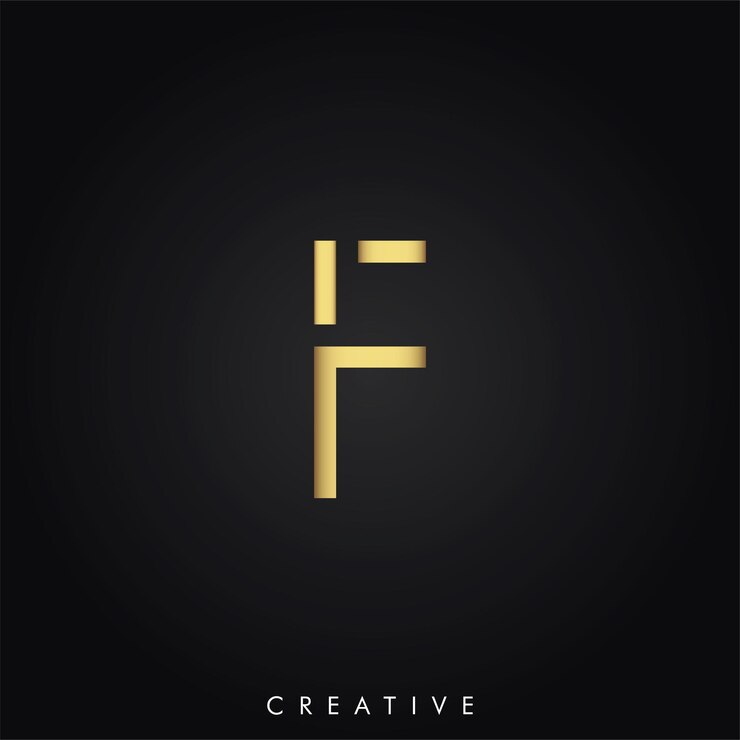 Vector f vector de oro premium logo posterior ilustración vectorial logo creativo diseño de monograma de logotipo de lujo