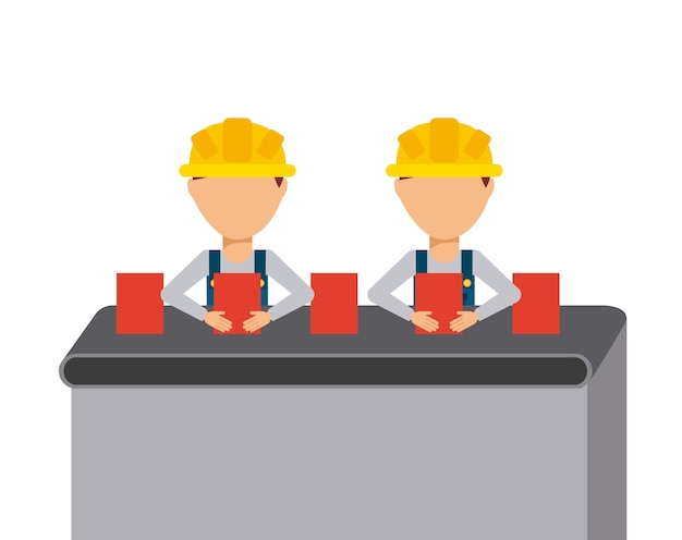 fabricación de diseño de icono, ilustración vectorial gráfico eps10