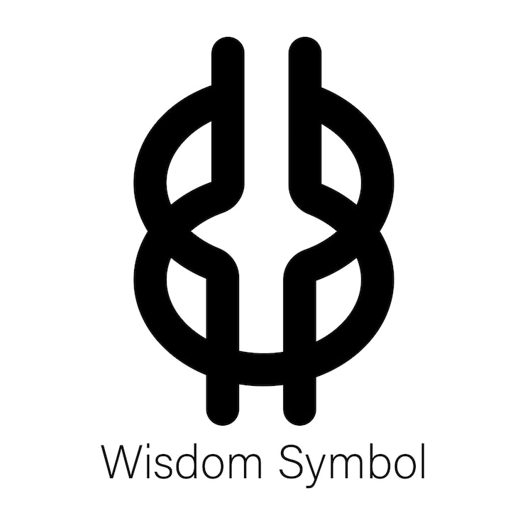 Vector fácil de editar icono sólido del símbolo de la sabiduría