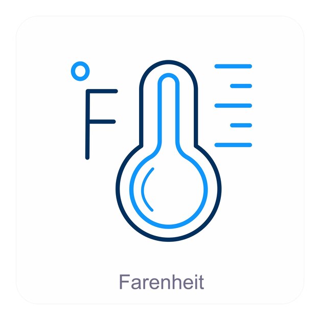 Fahrenheit y el concepto de icono de pronóstico