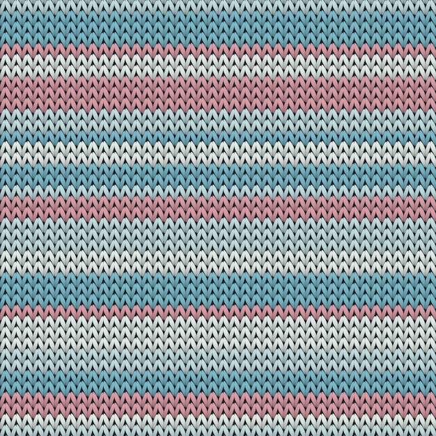 Fairisle rayas horizontales textura de punto