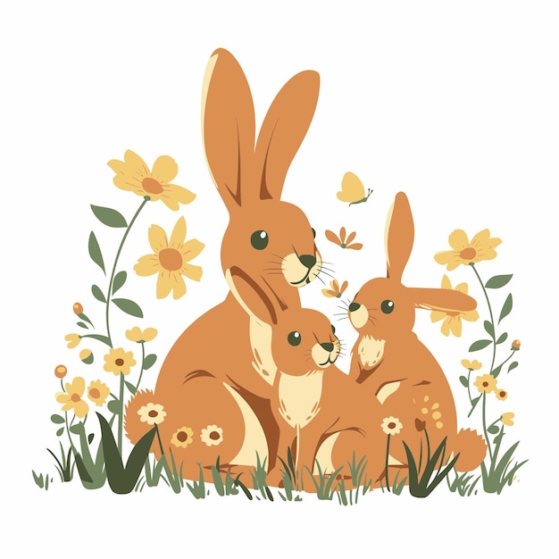 familia de conejos 1