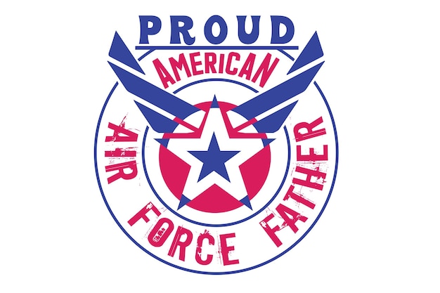 Vector familia de la fuerza aérea americana svg bundle svg