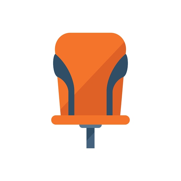 Familia, niño, bicicleta, asiento, icono, plano, vector, bebé, niño, paseo, ciclo