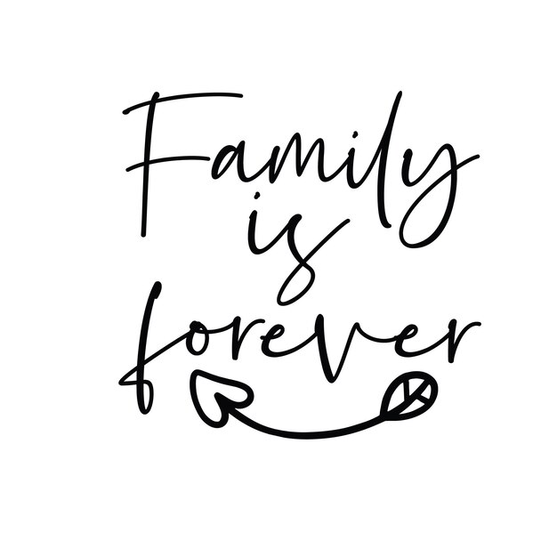 Family Quotes diseño SVG