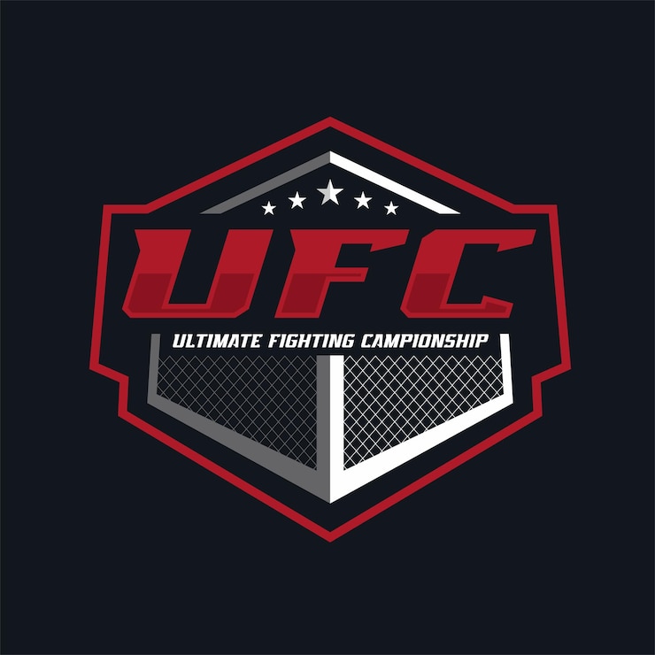 Vector el famoso logotipo del campeonato ultimate de lucha ufc