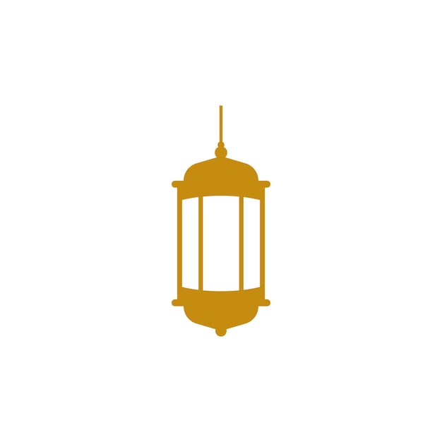 Fanoos Lantern islam logo simple vector icono ilustración