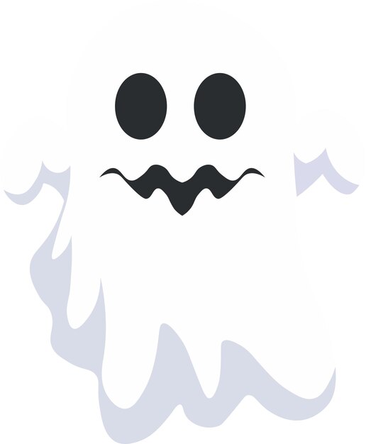 Vector fantasma de dibujos animados