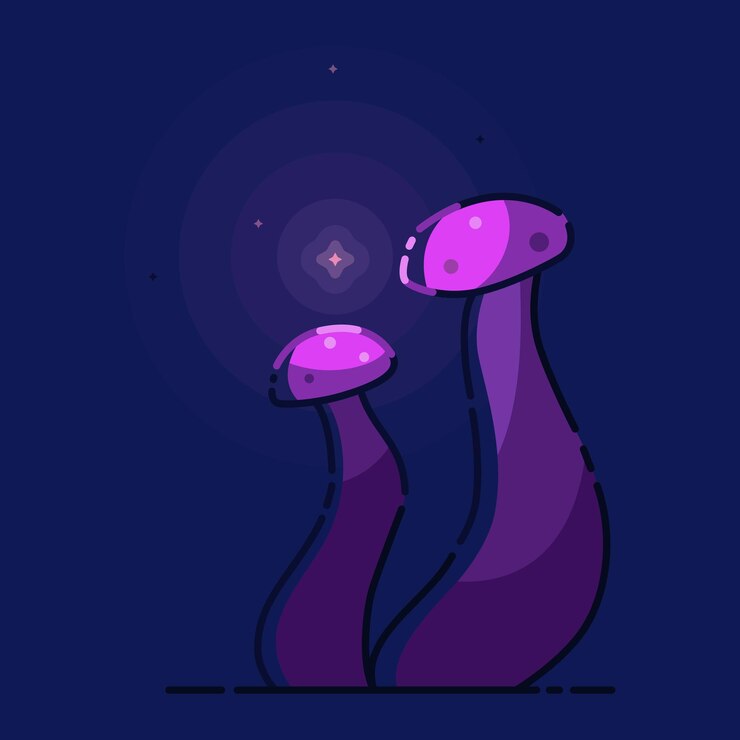 Vector fantástica imagen oscura