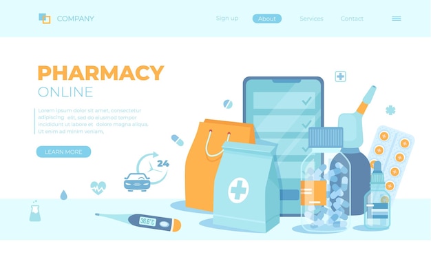 Farmacia en línea comprar medicamentos y medicamentos en línea productos farmacéuticos en la aplicación móvil ph