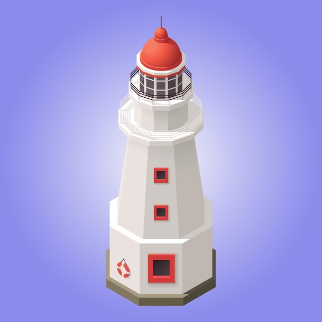 Faro de Vector